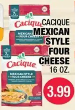 Carnicerias Jimenez Cacique mexican style four cheese offer