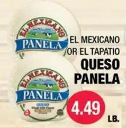 Carnicerias Jimenez El mexicano panela offer