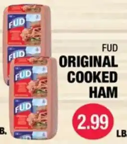 Carnicerias Jimenez Fud original cooked ham offer