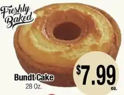 Big Saver Foods Bundt Cake offer