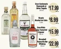Big Saver Foods Gran Centenario Reposado or Silver Tequila offer