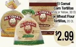 Big Saver Foods El Comal corn tortillas offer