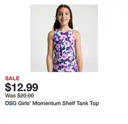 Dick's Sporting Goods DSG Girls' Momentum Shelf Tank Top offer