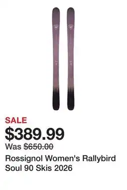 Dick's Sporting Goods Rossignol Women's Rallybird Soul 90 Skis 2026 offer