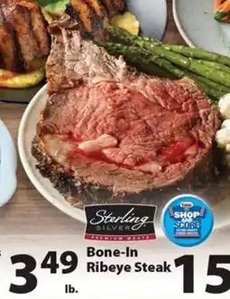 Times Supermarkets Sterling Silver Bone-In Ribeye Steak offer