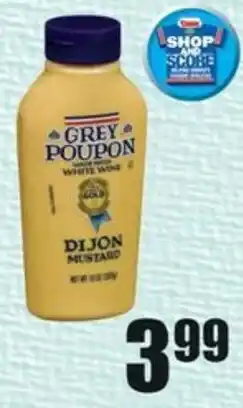 Times Supermarkets Grey Poupon Dijon Mustard offer