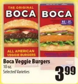 Times Supermarkets Boca Veggie Burgers offer