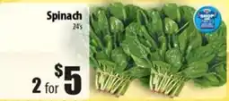 Times Supermarkets Spinach offer