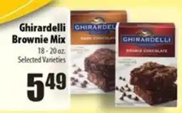 Times Supermarkets Ghirardelli Brownie Mix offer
