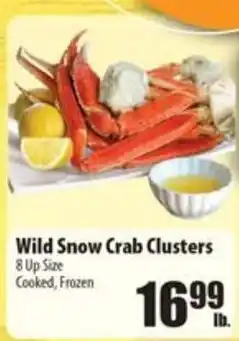 Times Supermarkets Wild Snow Crab Clusters offer