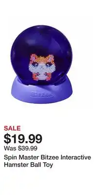 Kohl's Spin Master Bitzee Interactive Hamster Ball Toy offer