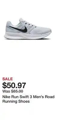 Kohl's Nike Run Swift 3 Men's Road Running Shoes offer