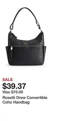 Kohl's Rosetti Drew Convertible Coho Handbag offer