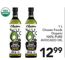 Pete's Fresh Market Chosen Foods Organic 100% PURE AVOCADO OIL offer