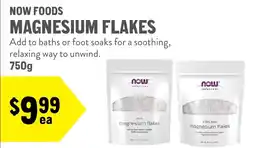 New Seasons Market Now Foods Magnesium Flakes offer