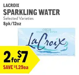 New Seasons Market Lacroix sparkling water offer