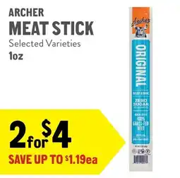 New Seasons Market Archer meat stick offer