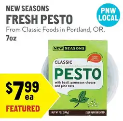 New Seasons Market New Seasons Fresh Pesto offer