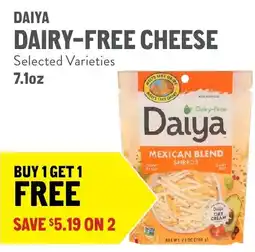 New Seasons Market Daiya dairy-free cheese offer