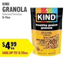 New Seasons Market Kind granola offer