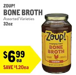 New Seasons Market Zoup! bone broth offer