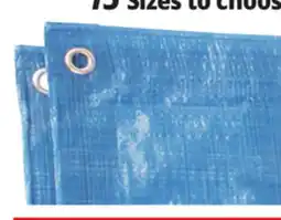 Ocean State Job Lot All Purpose Tarps offer