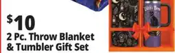 Ocean State Job Lot 2 Pc. Throw Blanket & Tumbler Gift Set offer