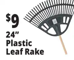 Ocean State Job Lot 24 Plastic Leaf Rake offer