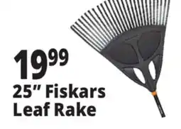 Ocean State Job Lot 25 Fiskars Leaf Rake offer