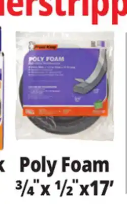 Ocean State Job Lot Poly Foam offer