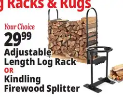 Ocean State Job Lot Adjustable Length Log Rack OR Kindling offer
