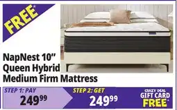 Ocean State Job Lot MOLBIUS 10 Medium Firm Feel Memory Foam Mattress Queen offer