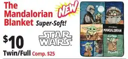 Ocean State Job Lot The Mandalorian Blanket offer