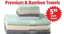 Ocean State Job Lot Premium & Bamboo Towels offer