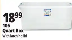 Ocean State Job Lot 106 Quart Box offer