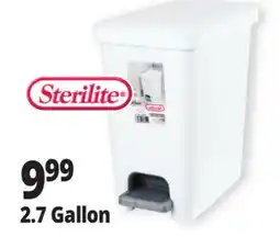Ocean State Job Lot Sterilite 2.7 Gallon offer