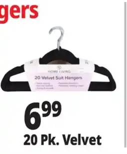 Ocean State Job Lot 20 Velvet Suit Hangers offer
