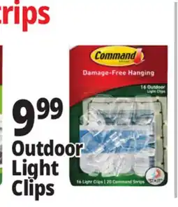 Ocean State Job Lot Outdoor Light Clips offer