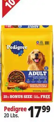Ocean State Job Lot Pedigree Dry Dog Food offer