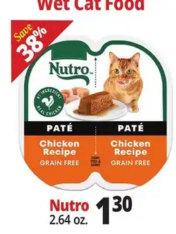Ocean State Job Lot Nutro Wet Cat Food offer
