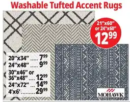 Ocean State Job Lot Washable Tufted Accent Rugs offer