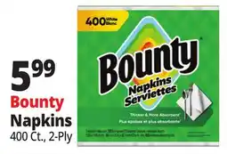 Ocean State Job Lot Bounty Napkins offer