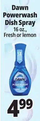 Ocean State Job Lot Dawn Powerwash Dish Spray offer