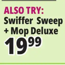 Ocean State Job Lot Swiffer Sweep + Mop Deluxe offer