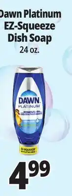 Ocean State Job Lot Dawn Platinum EZ-Squeeze Dish Soap offer