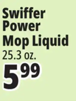 Ocean State Job Lot Swiffer Power Mop Liquid offer