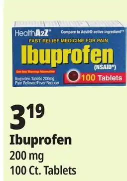 Ocean State Job Lot Ibuprofen 200 mg 100 Ct. Tablets offer