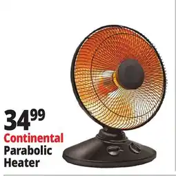 Ocean State Job Lot Continental Parabolic Heater offer