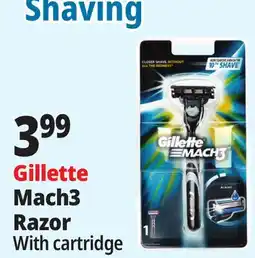 Ocean State Job Lot Gillette Mach3 Razor With cartridge offer