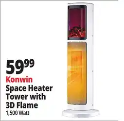 Ocean State Job Lot Konwin Infrared Heater Tower Black 18 offer